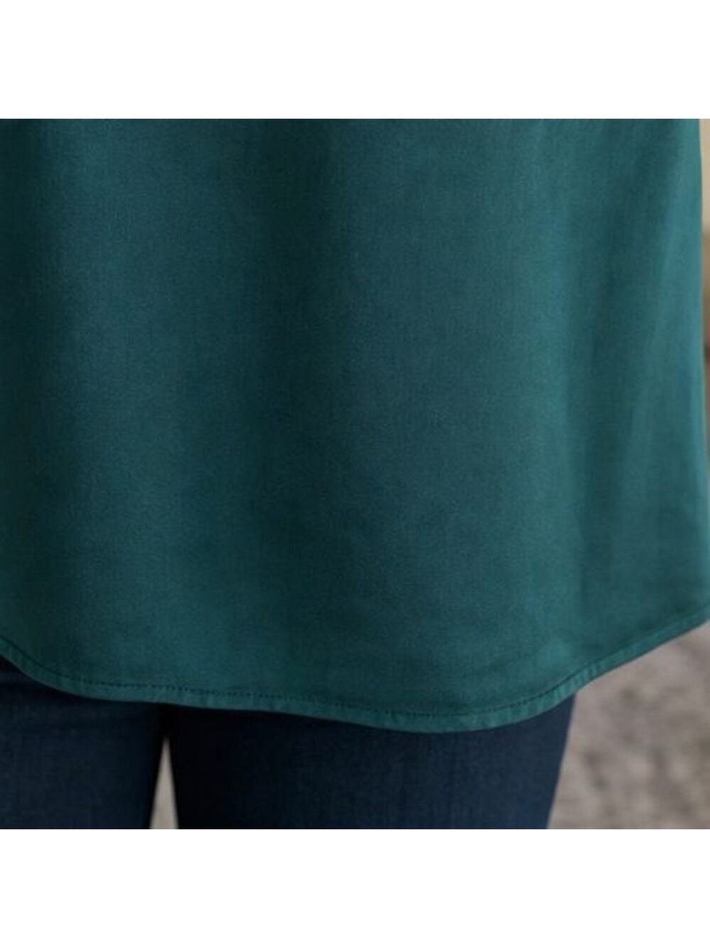 Rust Ruffle Blouse - Picture 6 of 6